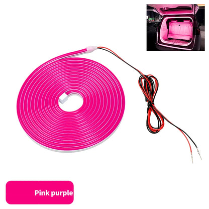 12V DIY environment light strip, car trunk LED light strip, high brightness, used for interior decoration of vehicles, tailgate