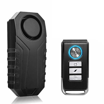 Extractme Motorcycle Burglar Alarm with Remote Control 113dB Wireless Waterproof Car Electric Bicycle Security Anti-Lost Alarm