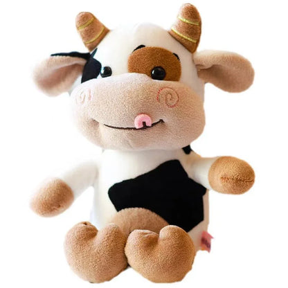 Cute Cow Plush Toy Rag Doll for Girlfriend Children's Toys Gifts Plush Toys Pillow Plushie Stuffed Animal Dolls