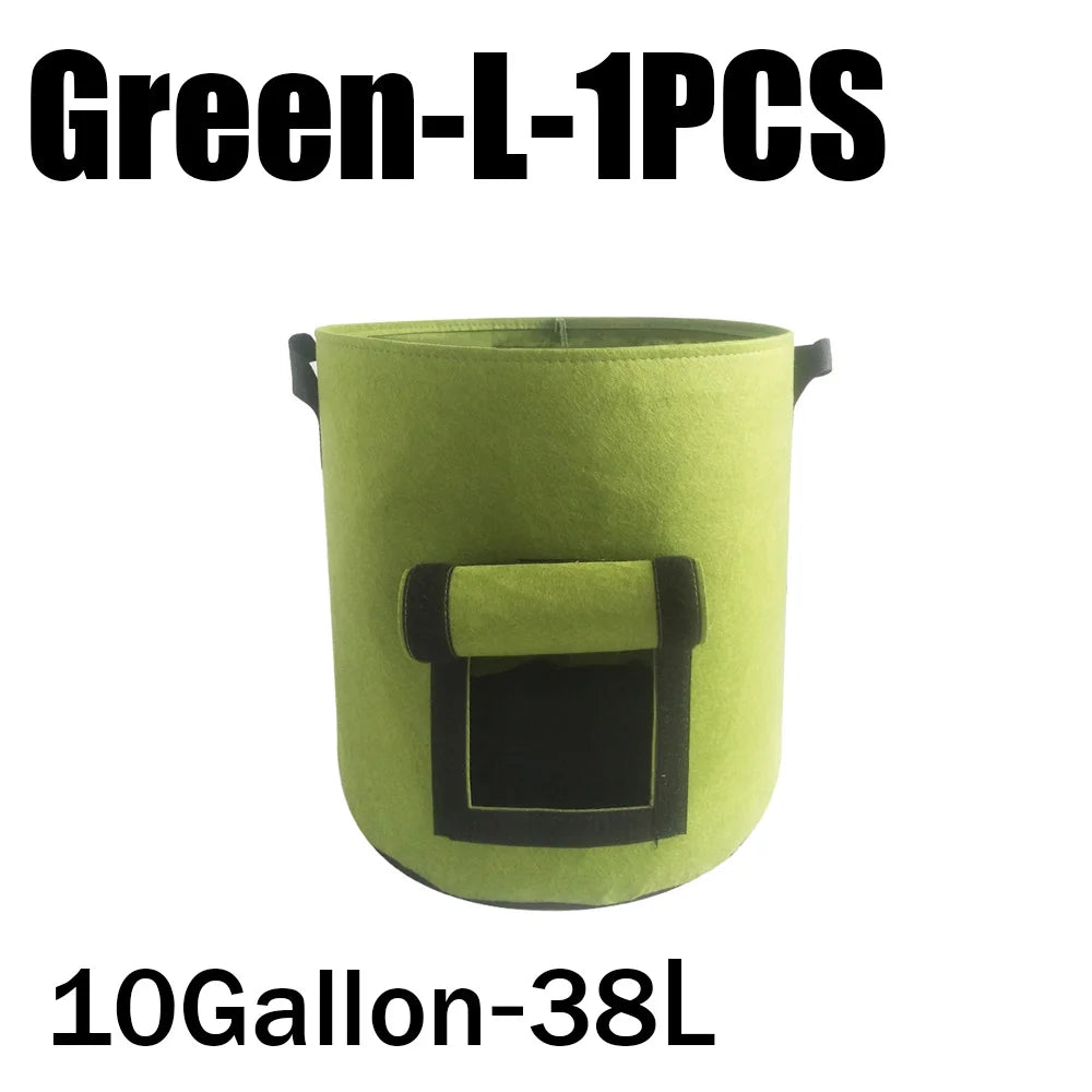 3Styles Felt, plant grow bags, nonwoven fabric garden potato pot, greenhouse vegetable growing bags, moisturizing vertical tools