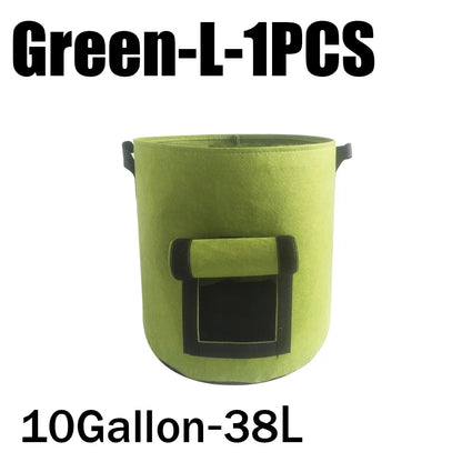3Styles Felt, plant grow bags, nonwoven fabric garden potato pot, greenhouse vegetable growing bags, moisturizing vertical tools