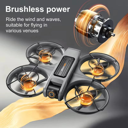 Upgrade S156 Drone 8K HD Dual Camera 3 Battery 5G WiFi FPV Brushless Motors Optical Flow Hover Obstacle Avoidance GPS Four-Axis Drone