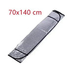 Universal Windshield Sunshade, Foldable Car Front Window Sunshade, Snow Ice Protection Cover, Winter Summer Windshield Shield