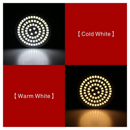 MR16 GU10 E27 E14 LED Spotlight Bulb 220V Lampadas LED Lamp 48 60 80 LED 2835 SMD Lampara Spot Light Cold/Warm White