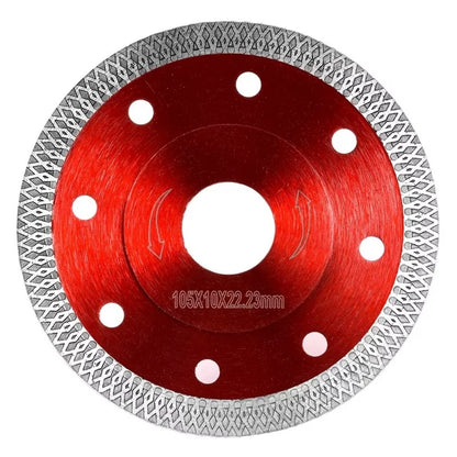 1Pc, Diamond Dry Cutting Blade Disc, Porcelain Ceramic Tile, Turbo Thin Cutting, Marble Concrete Sandstone, 105 115 125mm