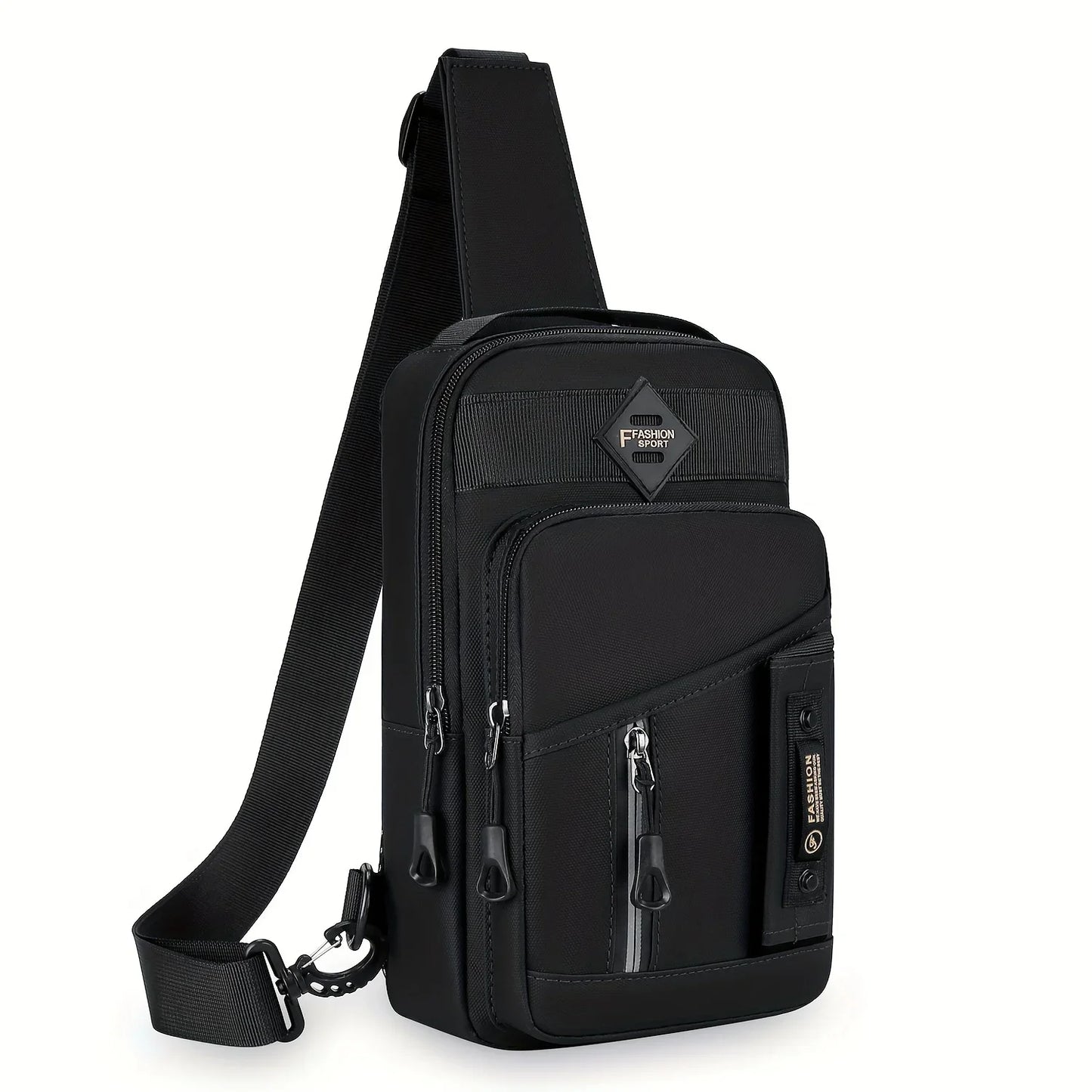 New Men Shoulder Bags Chest Bag Multifunctional Crossbody Bags Travel Sling Bag
