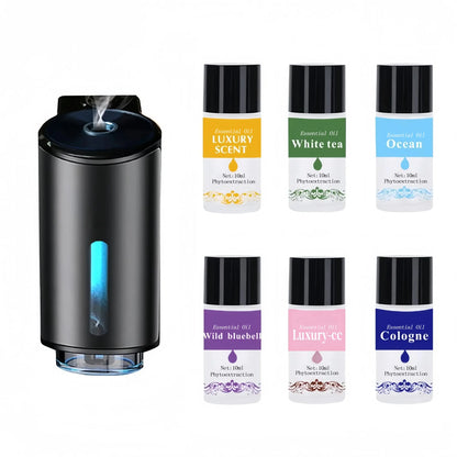 Car air freshener, three-intensity adjustable, car aroma diffuser, portable freshener perfume fragrance