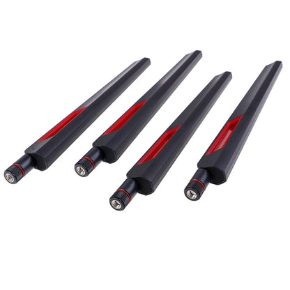 12dBi Dual Band WiFi Antenna, 2.4G 5G 5.8GHz, SMA Male/ RP-SMA Male Universal Antenna, Amplifier, WLAN Router Signal Booster