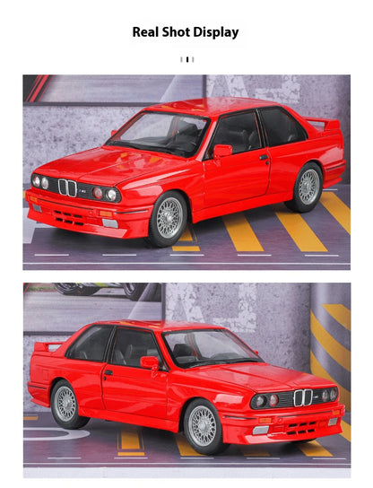 1:24 M3 E30 IM Alloy Miniature Car, Diecast Metal Model Collection Hobbies, Birthday Present With Friend Decoration Classic Car GT