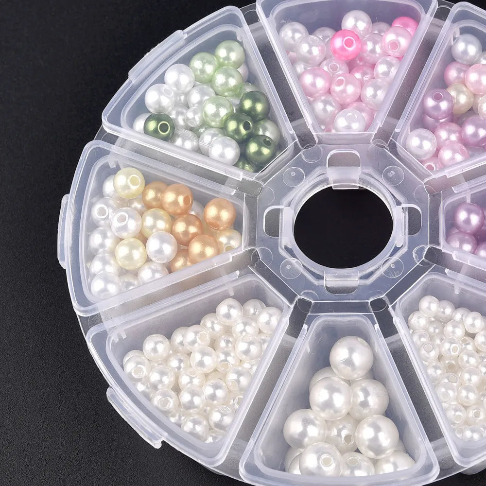 Plastic Transparent Storage Box Jewelry Beads Container Jewelry Tools Accessories Box Small Items Sundries Organizer Case