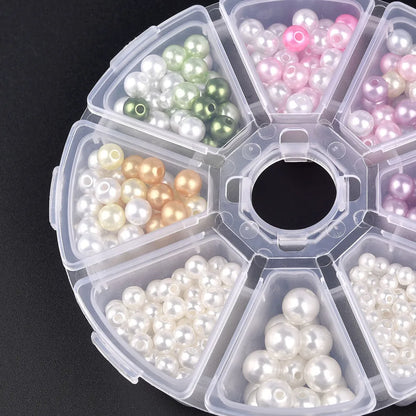 Plastic Transparent Storage Box Jewelry Beads Container Jewelry Tools Accessories Box Small Items Sundries Organizer Case