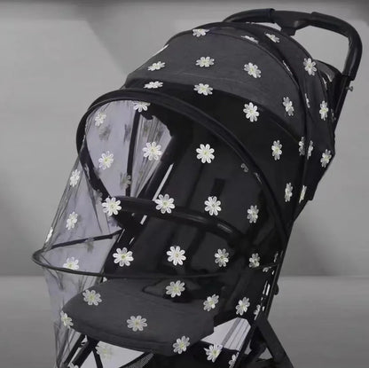 Zipper Type Fly Protection Accessories Children Crib Summer Mesh Carriage Full Cover Mosquito Net Baby Stroller Trolley Netting