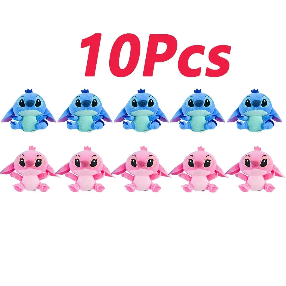 2028 New 12cm 20cm 25cm Stitch Stuffed Plush Models Cartoon Stuffed Plush Dolls Anime Plush Baby Toys Kawaii Kids Birthday Gifts