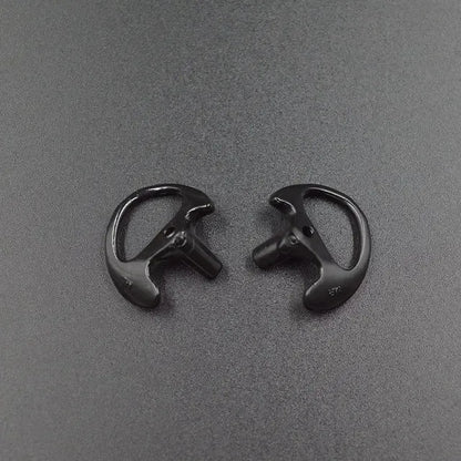 2Pcs Ear Molds Soft 2-Way Radio Earmold Replacing Earpiece Insert for Acoustic Coil Tube audio kits Headphone Accessories