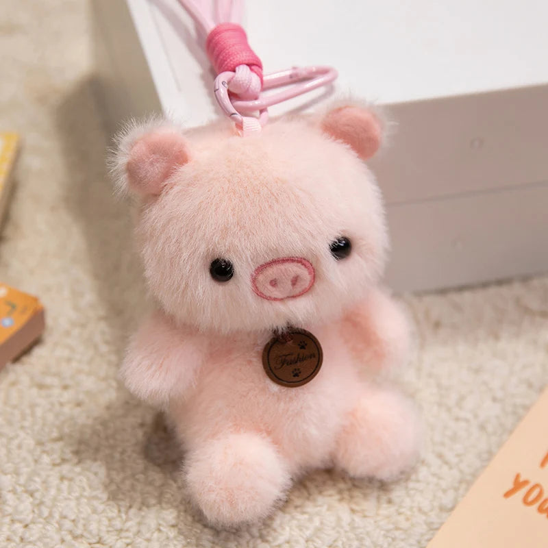 12 Styles Aroma Cartoon Animal Plush Pendants Fox Panda Sloth Piggy Dinosaur Toys Cute Keychain Pendant Bags Decor Car Interior