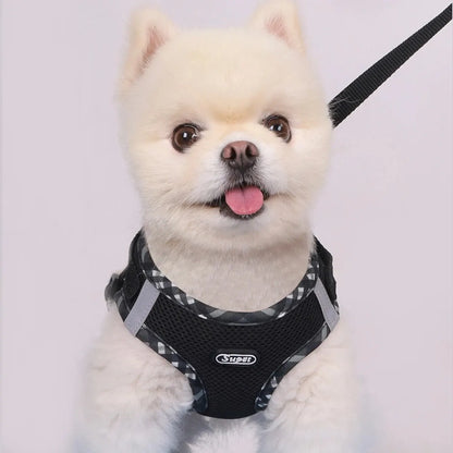 Dog Harness, Anti-Pull, Pet Harness, Adjustable, Easy to Control, Suitable for Small, Medium Dogs, SUPET