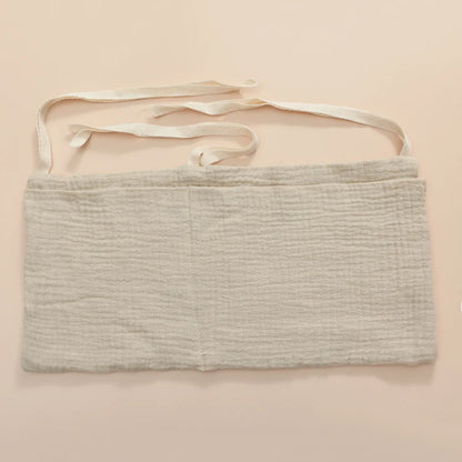 100% Cotton Baby Crib Storage Bag Multifunctional Newborn Bed Headboard Organizer For Kids Baby Bedding Diaper Bag
