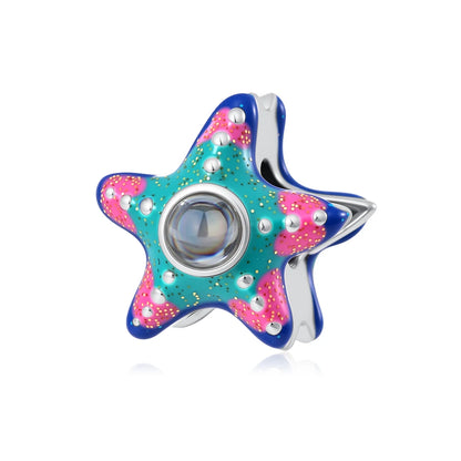 New 925 Silver Octopus crab Charm Bead Sea turtle starfish Seahorse dolphin Pendant Fit Original Bracelet Women DIY Jewelry Gift