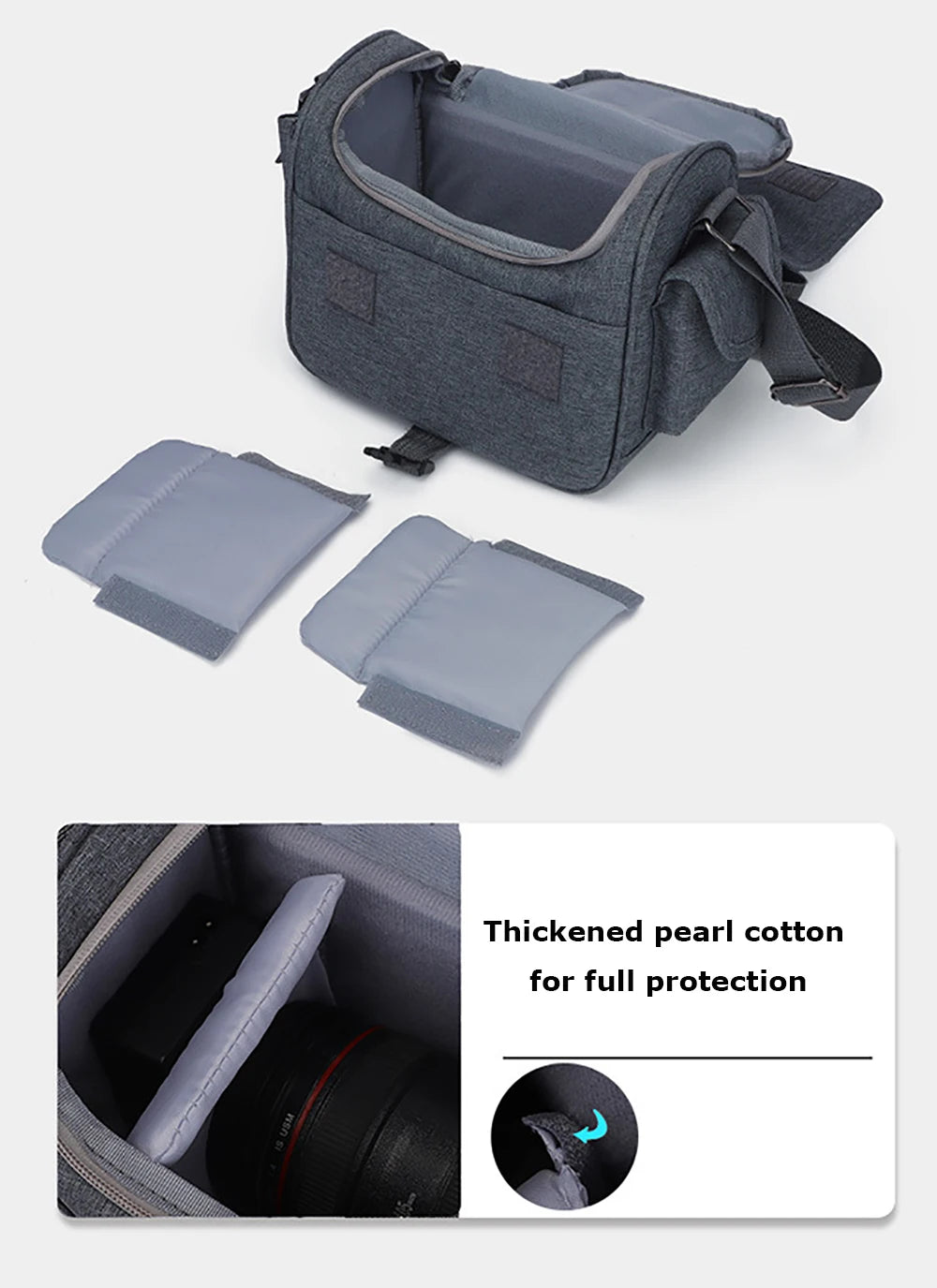 For Magcubic L018 projector HY350max Similar Projector carry bag thickened sponge shockproof storage bag EOS camera carry bag