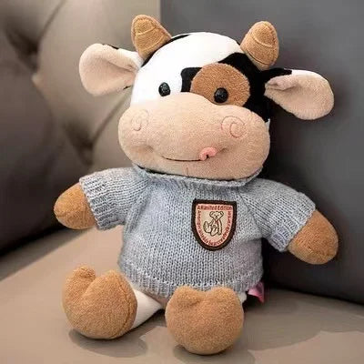 Cute Cow Plush Toy Rag Doll for Girlfriend Children's Toys Gifts Plush Toys Pillow Plushie Stuffed Animal Dolls