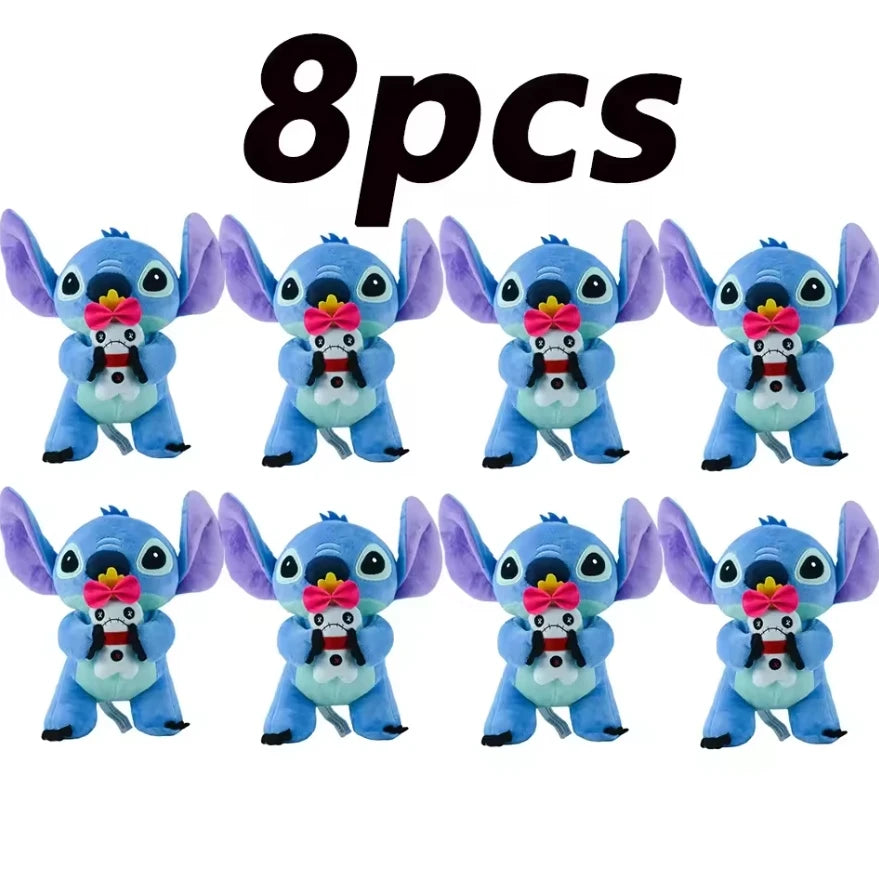 12cm 18cm 25cm Modelos de Peluches de Stitch Muñecos de Peluche de Dibujos Animados Juguetes de Peluche de Anime para Bebés Lindos Regalos de Cumpleaños para Niños
