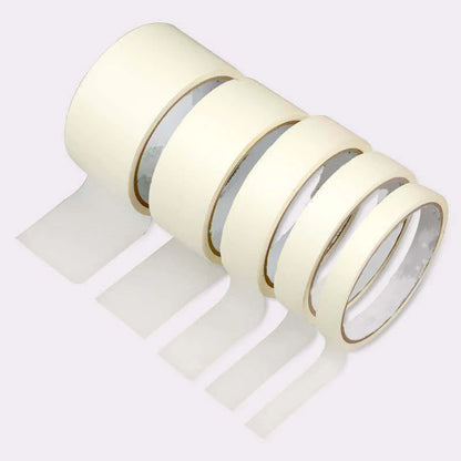 Cinta de carrocero blanca de 20 m/50 m, grabable, selladora, autoadhesiva, impermeable para pintura artística, bocetos, coches, bricolaje, papel, material escolar
