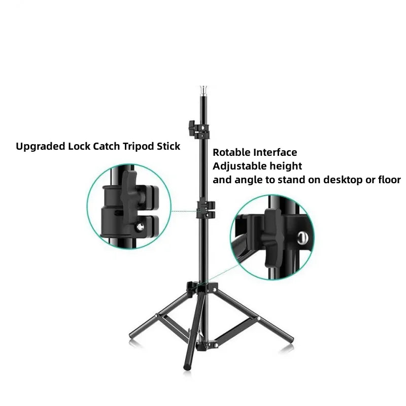 Heavy Duty Metal Alloy Light Stand Tripod for Photo Studio Softbox, Video Flash Reflector Stand, Lighting Background Stand