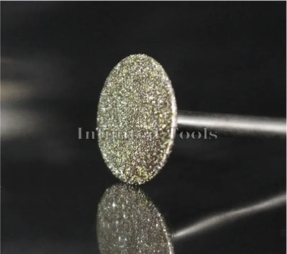 6PCS 2.35mm Shank Grinding Bit Ultra-Thin T Head Diamond Mounted Point Stone Jade Carve Polish Engrave Tool 0.5mm-8mm