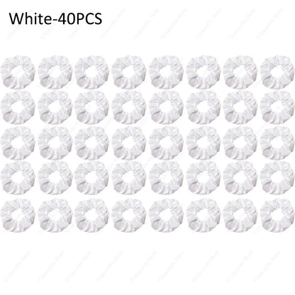 LED Luminous Scrunchies Hairband Women Glowing Elastic Hair Tie Hair Rope Girl Glow in the Dark Party Supplies Hair Accessory