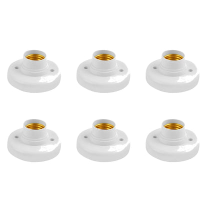 220V E27 Screw Cap Socket Ceiling Light Fixing Base Adapter Light Bulb Holder Energy Save Desk Lamp Holder Lighting Accessories