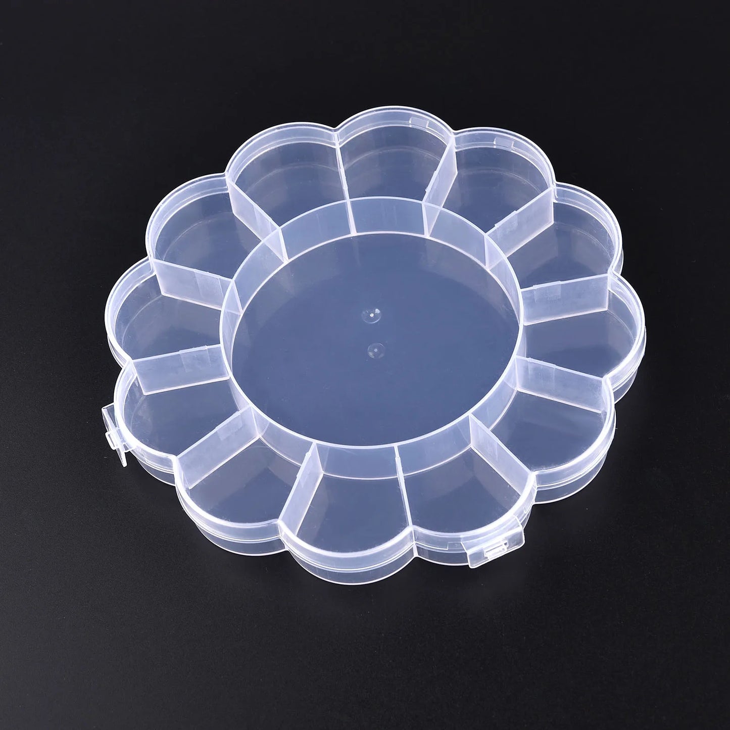 Plastic Transparent Storage Box Jewelry Beads Container Jewelry Tools Accessories Box Small Items Sundries Organizer Case
