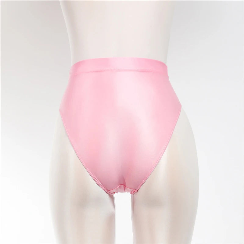 Women Elastic High Waist Panties Summer Slimming Belly Contracting Underwear Sexy Panties High Rise Breathable Knicker