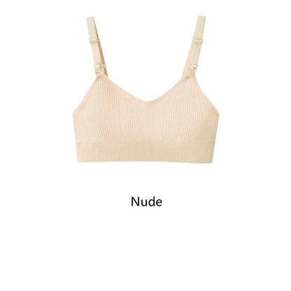 Women's Breastfeeding Underwear: Comfortable, Wire-free, Anti-Sagging, and Gathering Breastfeeding Bra