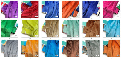 45x50cm 34~66# Plush Fabric For Sewing 5mm Pile Length 100 Polyester Hair Material For Popular Cotton Dolls DIY Handmade Fabric