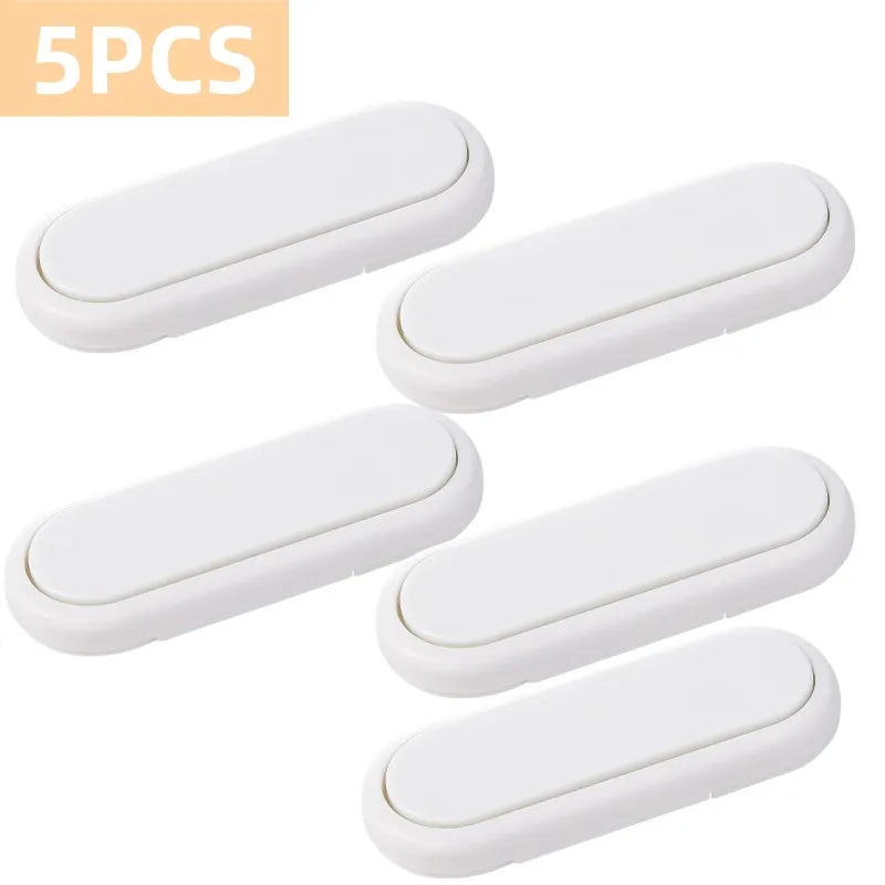 3/5/10Pcs, Children's Drawer Safety Latch, Cabinet Door Protection, Baby Anti Pinch Hand Invisible Lock, Opposite Door Wardrobe Lock