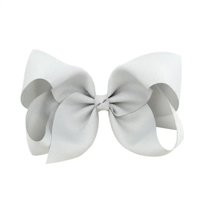 1PC Grosgrain Ribbon Solid Color Hair Bows Clip Girls Hair Clips Hairpins Barrettes Kids Baby Hair Accessories Wholesale