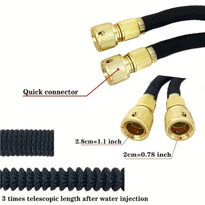 Best Selling Garden Hose, Flexible Hose, Garden Watering Pipe, Double Latex High Pressure Car Wash Hose, Gardens Supplies, Irrigation