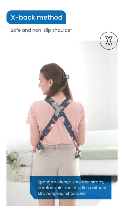 PANGDUBE Ergonomic Baby Carrier Kangaroo Baby Sling Newborn Wrap for Outdoor Use Comfortable Infant Carrier for Babies & Toddlers