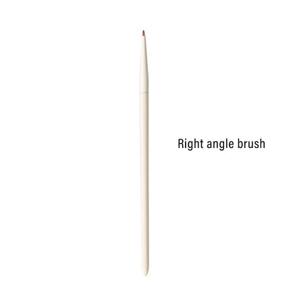 1/3/7/9pcs White Upgrade Blade Eyeliner Brush Eye Makeup Brushes Set Ultra Thin Fine Angle Flat Eyebrow Precise Detail Brush