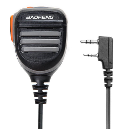 BaoFeng Walkie Talkie BF-780 2 Pin PTT Speaker Mic for Quansheng UV-K5 K6 Baofeng UV-5R BF-888S UV-5RH 21 17 PRO HAM Radio