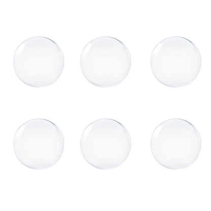 Round Transparent Soft Silicone, Door Stopper, Muffler, Wall Protector, Self-adhesive Door Handles Bumper