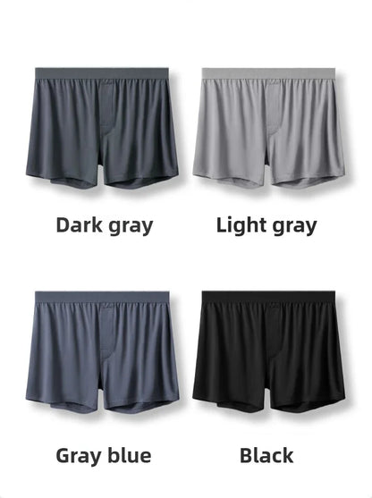 4-Pack Modal Men's Harem Pants Mid-Waist Men's Underpants Loose Pajama Pants Breathable Boxers for Men