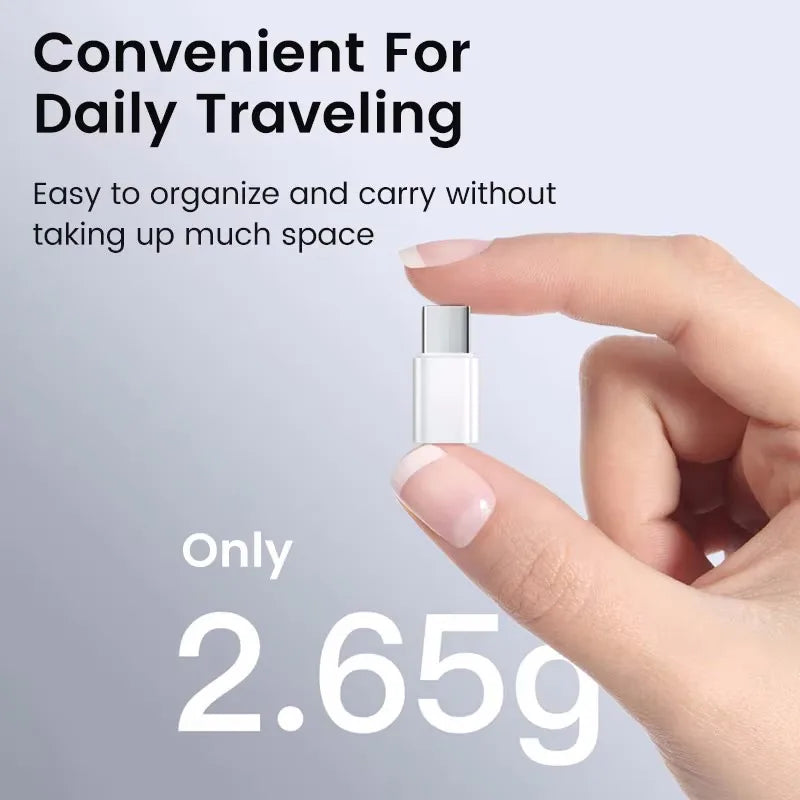 USB C To Lightning Adapter Fast Charging Type C Male To IOS Female Converter Data Transfer For Iphone15 Xiaomi USB C Adapter