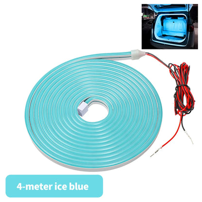 12V DIY environment light strip, car trunk LED light strip, high brightness, used for interior decoration of vehicles, tailgate
