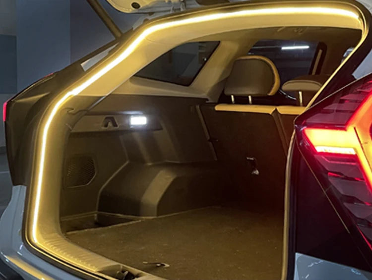 12V DIY environment light strip, car trunk LED light strip, high brightness, used for interior decoration of vehicles, tailgate