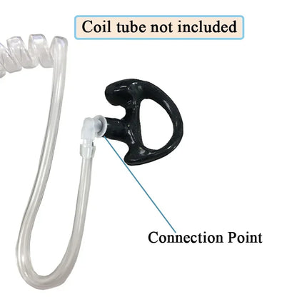 3-Pair Ear Mold Earbud Replacement Soft Silicone Earmould Earplug S/M/L Size for Walkie Talkie Radio Acoustic Earpieces Headsets