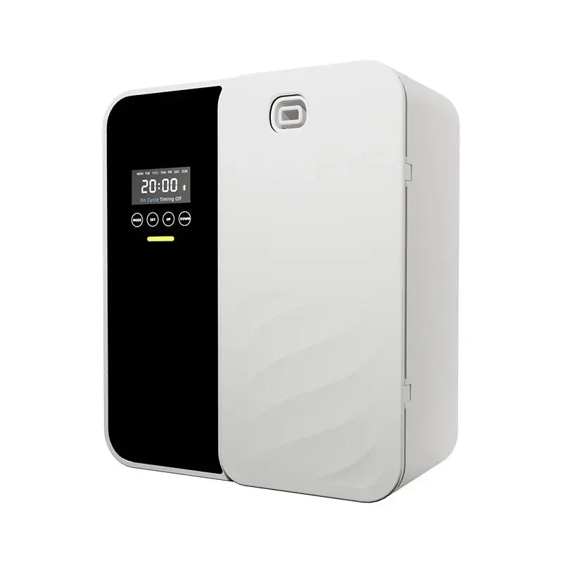 Distribuidor de olores eléctrico de 1000m³ Difusor de fragancias montado en la pared Bluetooth Difusor de aroma profesional Olor eléctrico para el hogar