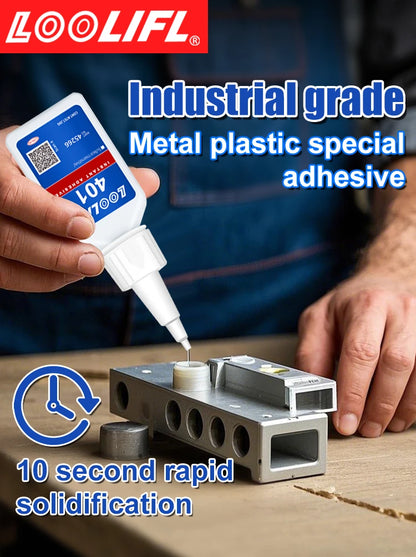 strong transparent 401 adhesive, rubber repair, multifunctional adhesive for metal plastic parts. Excellent bonding tool, 20ml