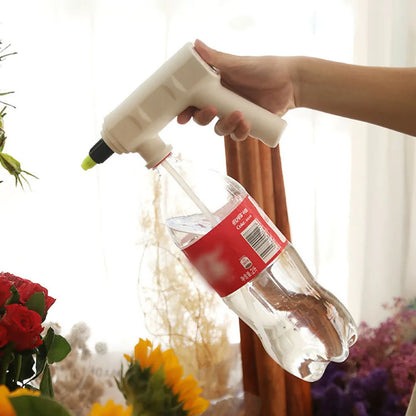 High Pressure Electric Plant Spray Bottle Watering Fogger USB Sprayer Home Watering Machine Electric Watering Irrigation Sprayer