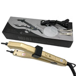 Loof golden Heat Hair Connector, Temperature Controllable Heat Iron Hair Extension Tools Kit